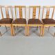 Arts and Crafts Dining Chairs, 1930s, Set of 4