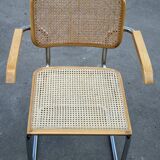 Cesca chair B64 with armrests by Marcel Breuer Design