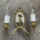 Antique Louis XVI style wall light in bronze