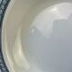 Plat creux vintage Terre de fer St Amand & Hamage modèle Laurier made in France