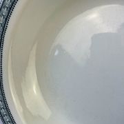 Vintage hollow dish Terre de fer St Amand & Hamage model Laurier made in France