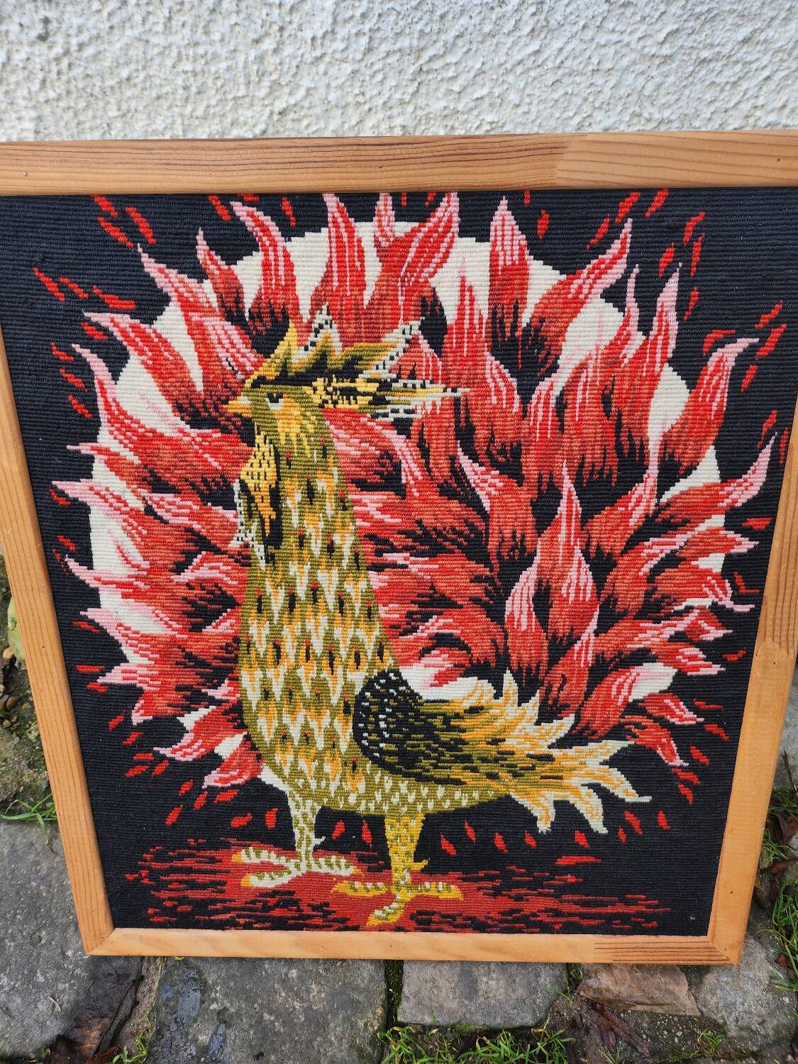 Robert Four canvas in Aubusson