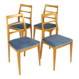 Four Scandinavian chairs from the 60s