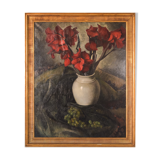Luis Mutané - Still Life with Gladioli