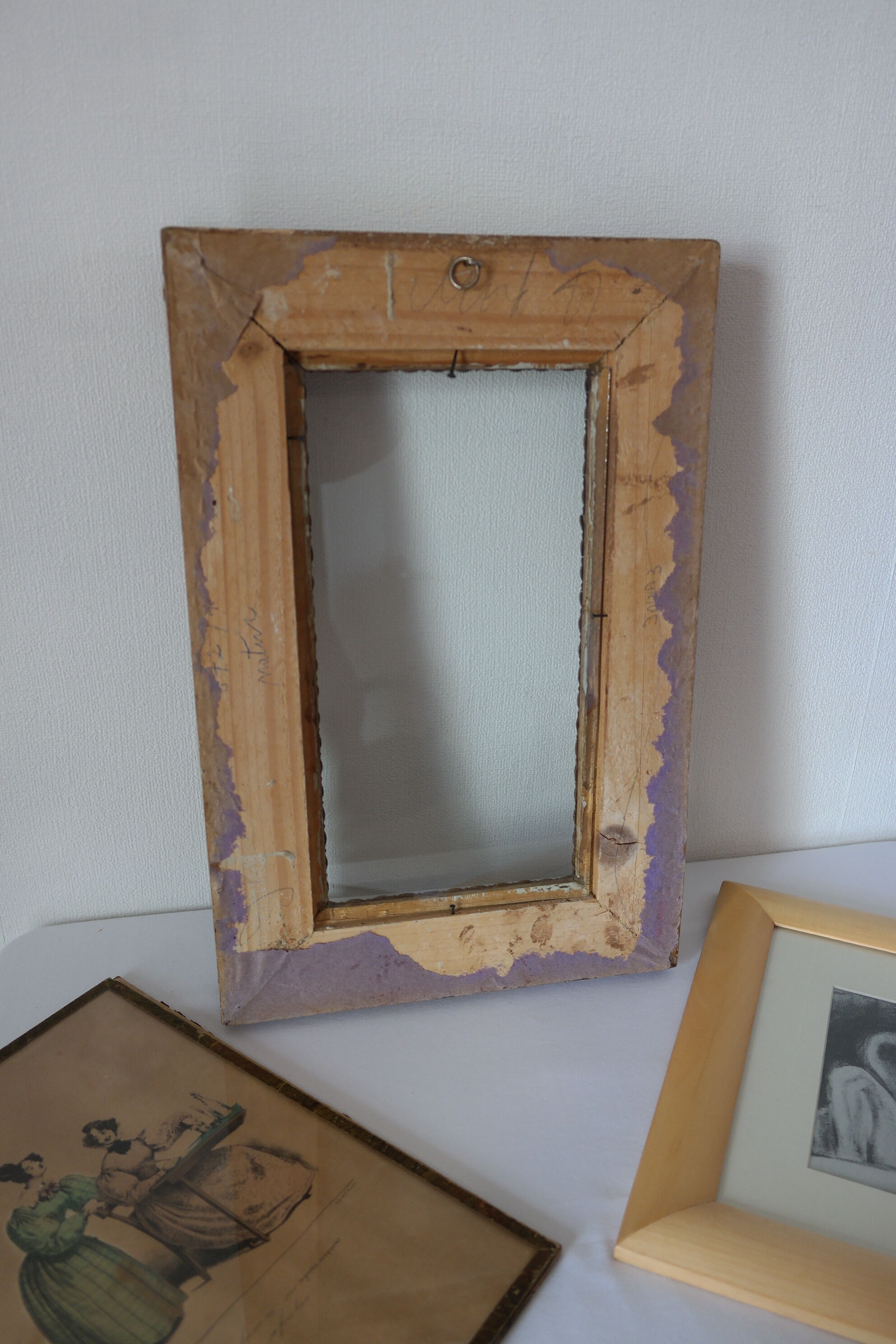 Old frame molding plant patterns