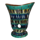 large sculptural vase "with hole" by Hubert Bequet – Smyrna decor – 1950s/60s