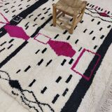 Handmade Moroccan Berber rug 284 x 176 CM