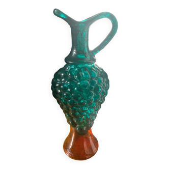 Aiguière / pichet grappe de raisin en verre