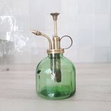 Ancien vaporisateur en laiton et verre