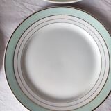 Lot 6 plates Luneville Regency