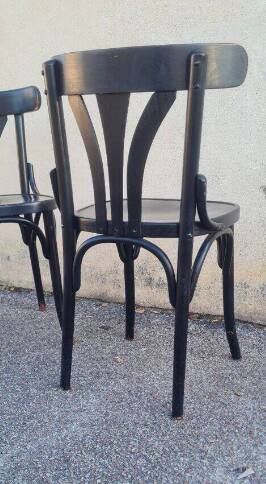 Pair of Fischel bistro chairs