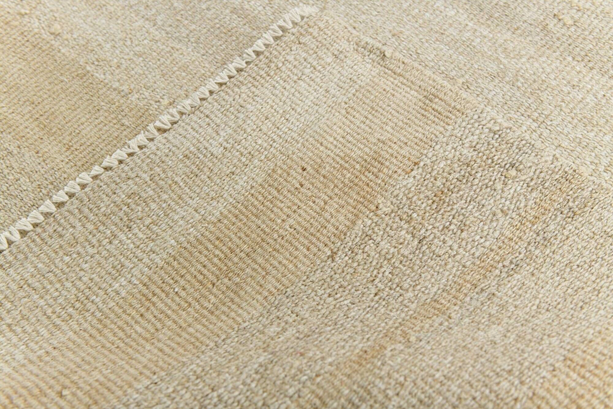 Tapis Kilim surdimensionné beige et crème 8x10, 234x294 cm