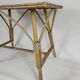 Table basse en rotin