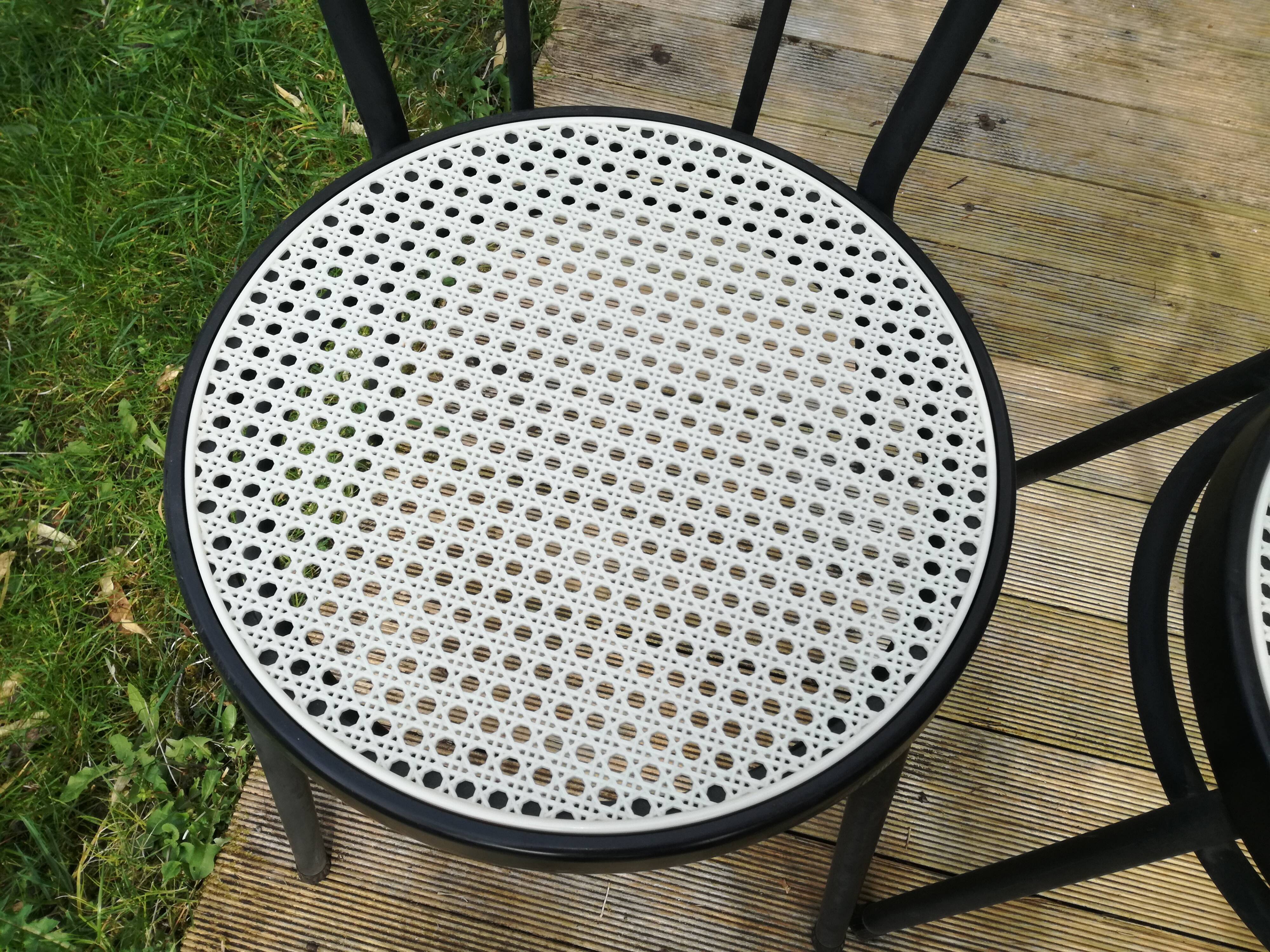 Thonet-style bistro chairs
