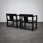 Pair of Ming lounge chairs by Paola Navone for Casamilano, Italy, 2022