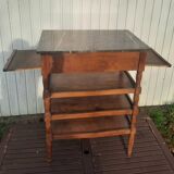 4-shelf marble top cabinet