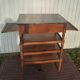 4-shelf marble top cabinet