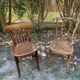 Duo de chaises bistrot vintage