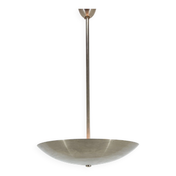 1930's Chrome Pendant Light by Designer Franta Anyz, Czechoslovakia