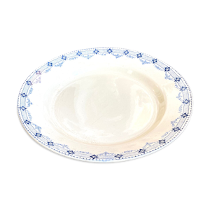 Plat rond Hte Boulenger en terre
