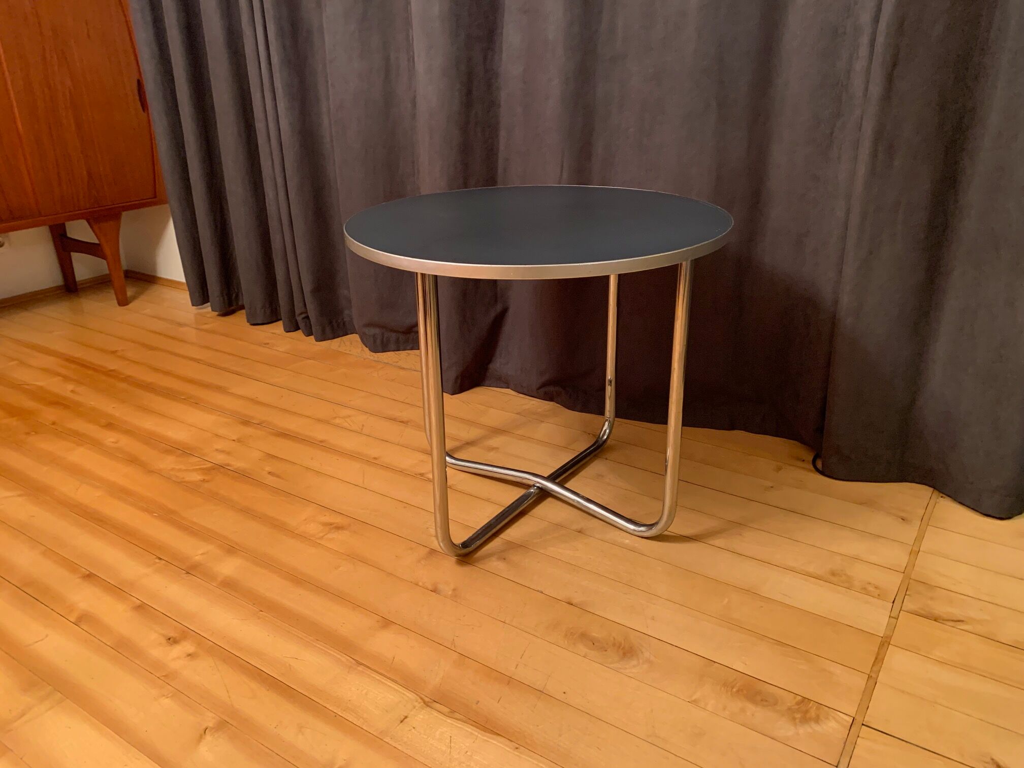 Table d'appoint Bauhaus par Mauser Werke Allemagne années 1950