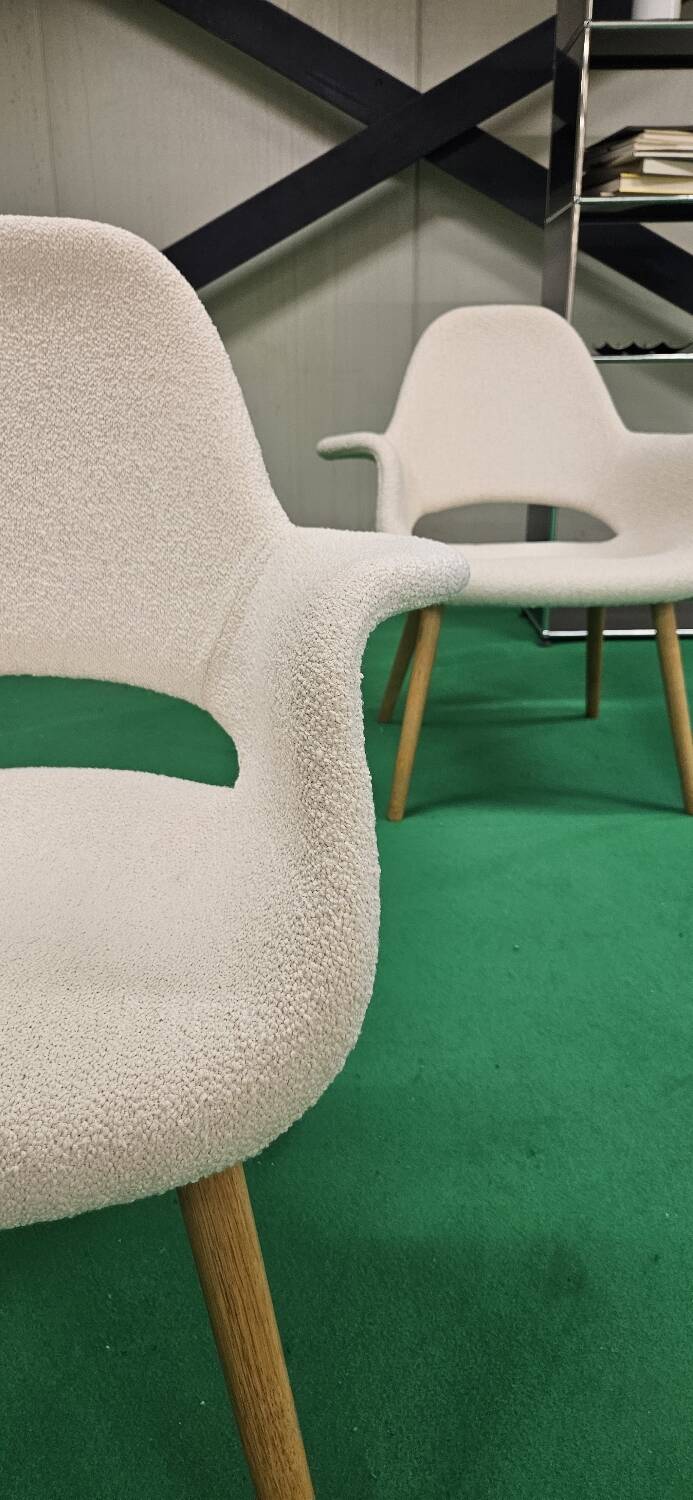 Fauteuil Lounge Boucle Charles Eames Organic par Vitra