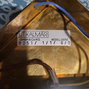 Pair of JT Kalmar wall lights, contemporary design, 1960, 70, Austria