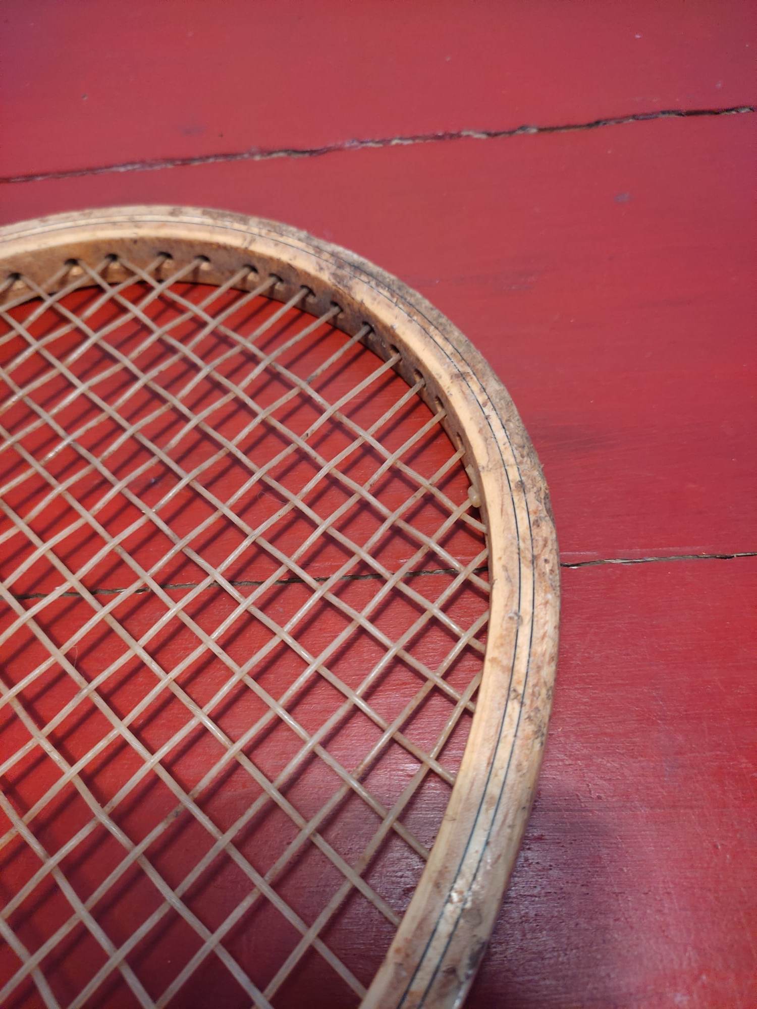 Vintage wooden tennis racket "Montana Paris"