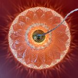 Vintage glass lampshade pendant lamp