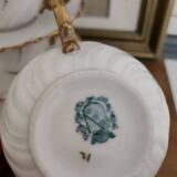 Set of 4 Sarreguemines cups