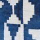 Traditional Moroccan rug, natural wool, 3 x 2 m.