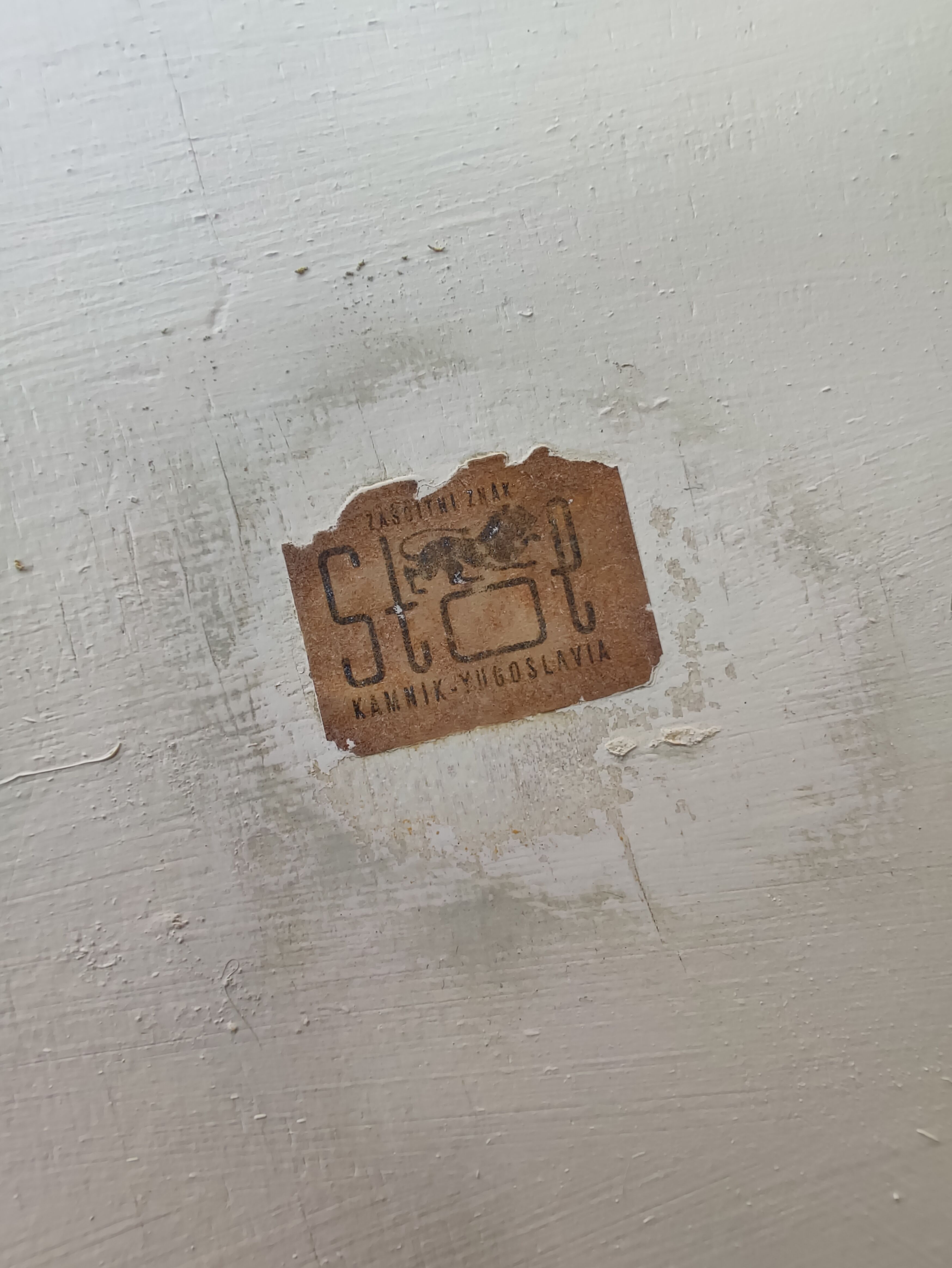 Rocking-chair vintage Stol kaynin