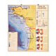 School climate of France map / atlantic