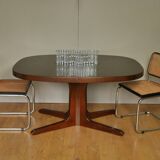Oval table Baumann with 2 extensions