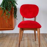 Red toupee chair, 1950