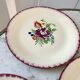 Set of 6 dessert plates Moulin des Loups Orchies 30s