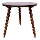 Table d’appoint ancienne auc pieds tournés