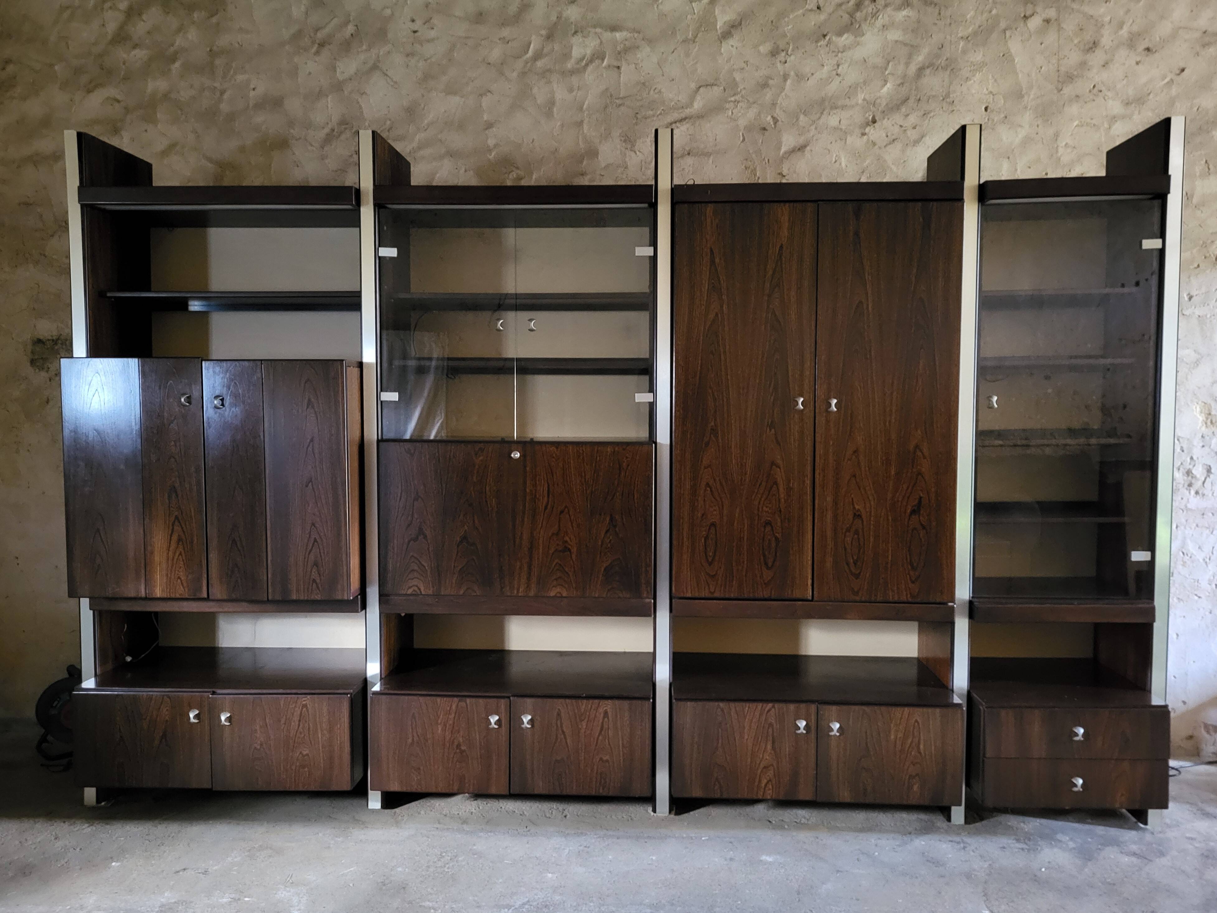 Library / living room. Late 1970s Roche Bobois.