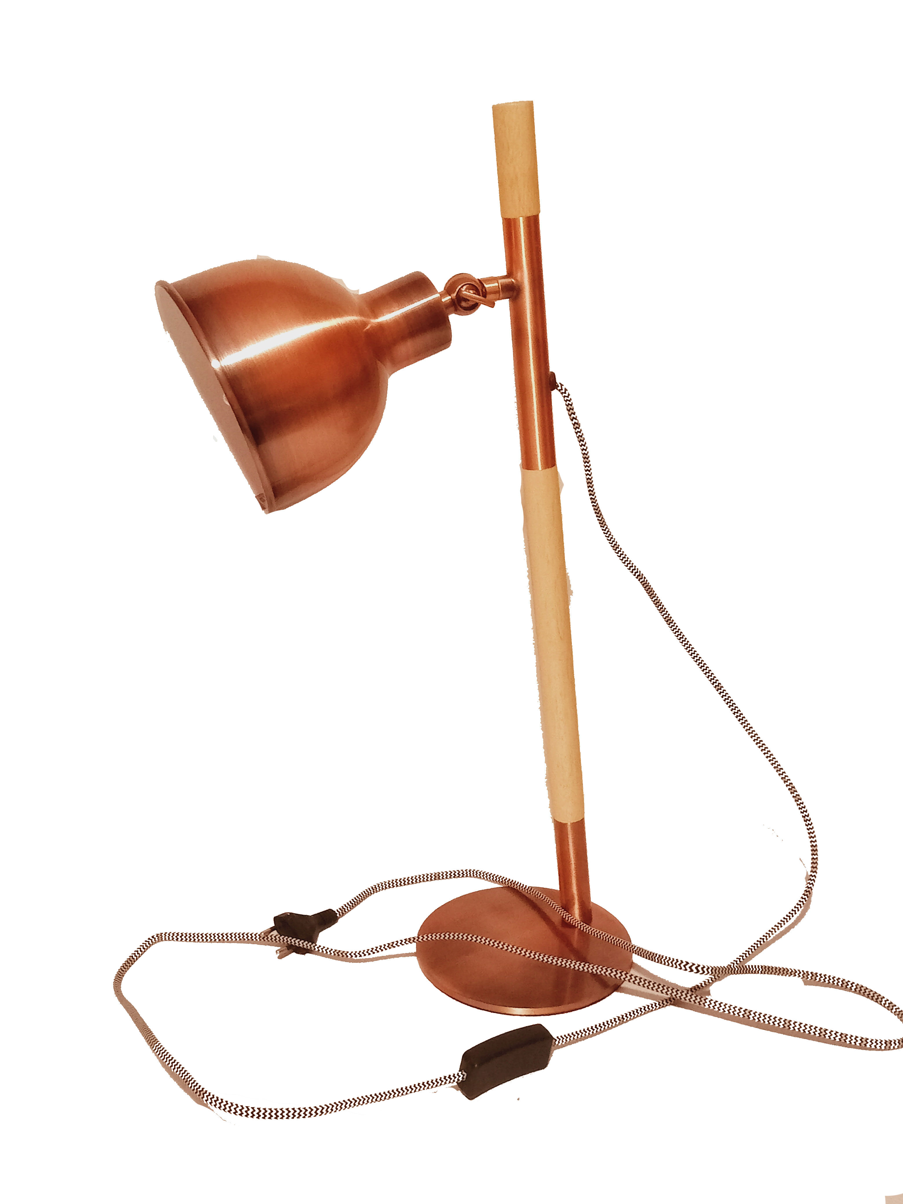 Electrified table lamp