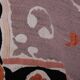 Hand knotted rug, vintage Turkish rug 120x137 cm