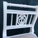Banquette bout de lit dans l'esprit shabby chic