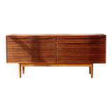 Vintage zebrano and walnut furniture from Morris of Glasgow.