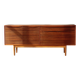 Vintage zebrano and walnut furniture from Morris of Glasgow.