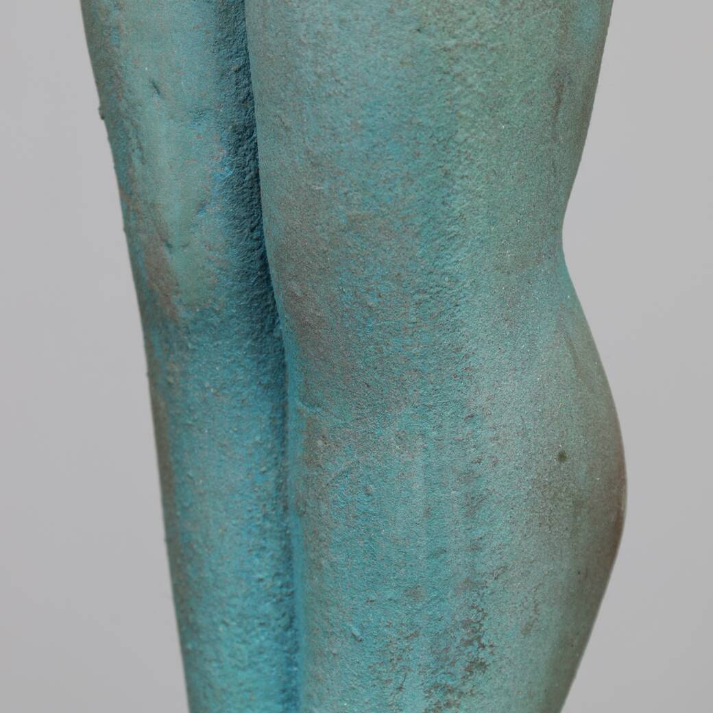 Figurative female sculpture by Francine Govers, 1990s