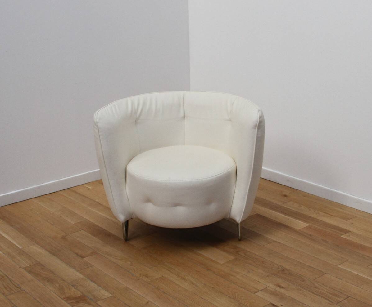 Pair of Maybe armchairs, Cotta