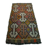Vintage Turkish Kilim, 100 X 50 cm