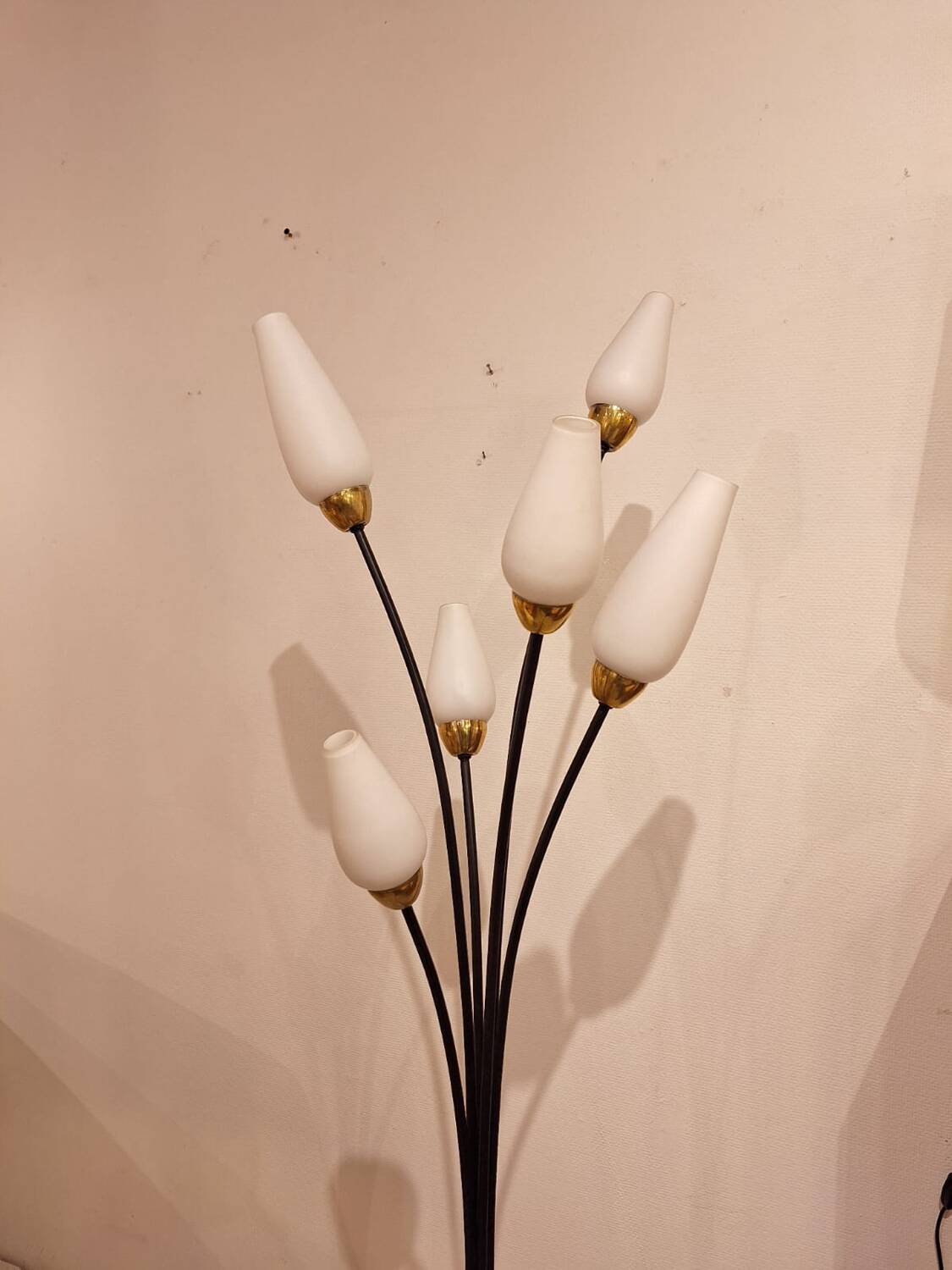 6-branch floor lamp 1950