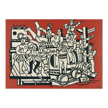 Lithographie Fernand Leger