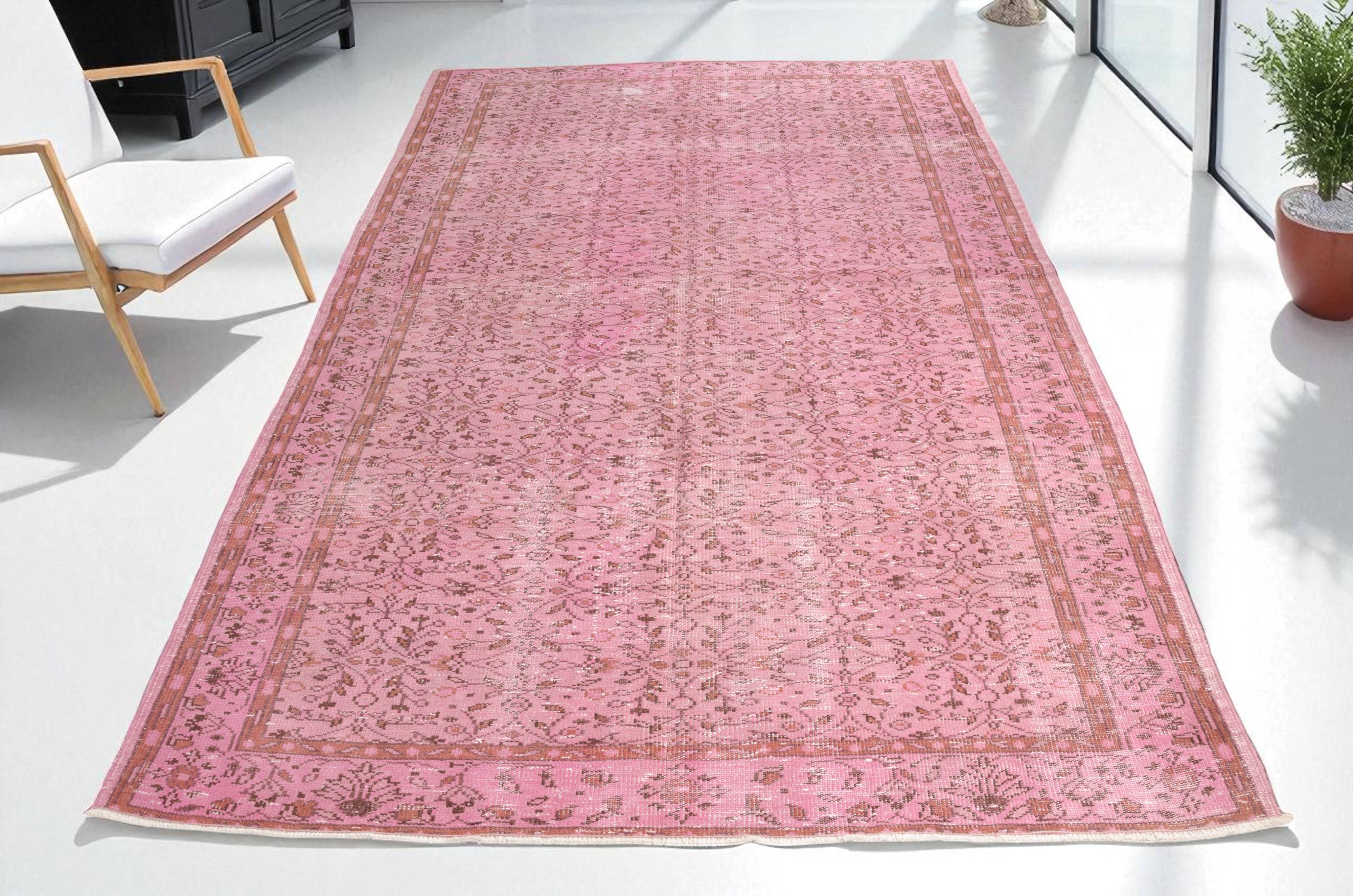 Vintage Anatolian Floral Rug SKU 2531