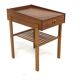 Teak and oak bedside table, Sweden, 1960